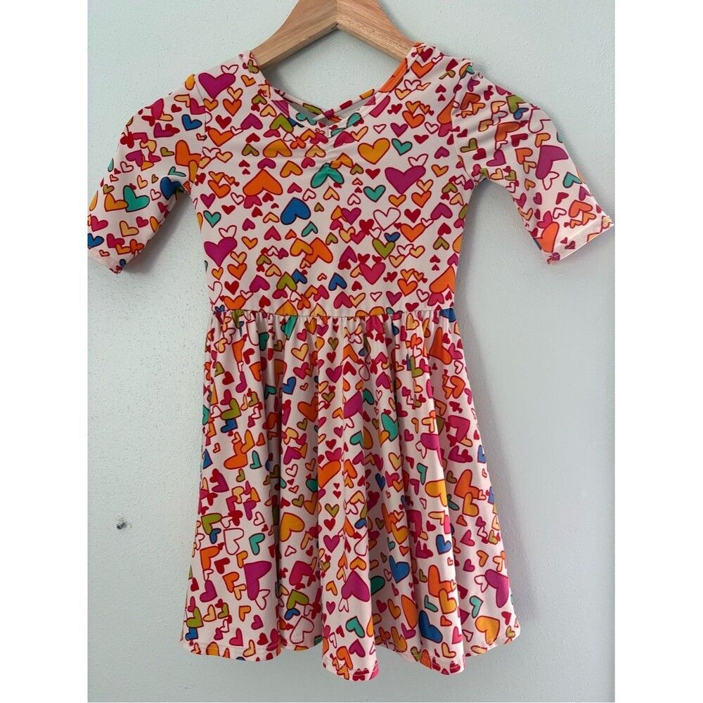 DOT DOT SMILE 12-24 MONTHS ✨ infant flowe colorful dress yellow and blue